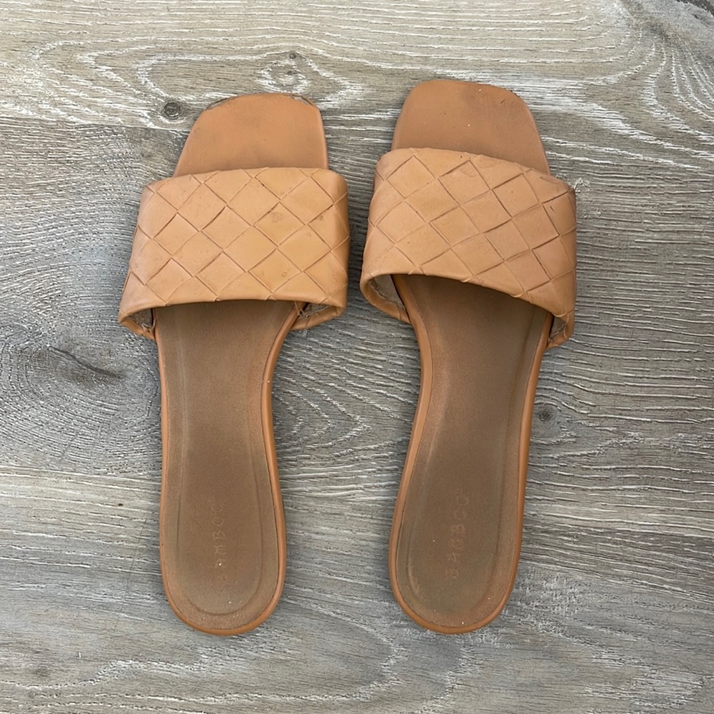 Woven “Bottega Veneta” Like Flats